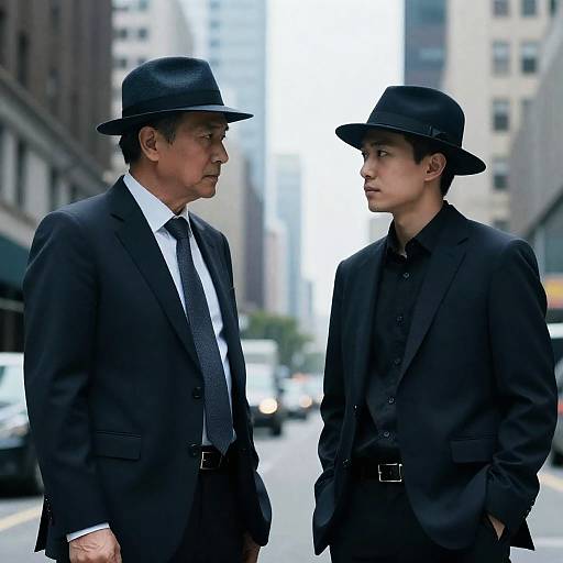 Mysterious Encounter in Urban Setting