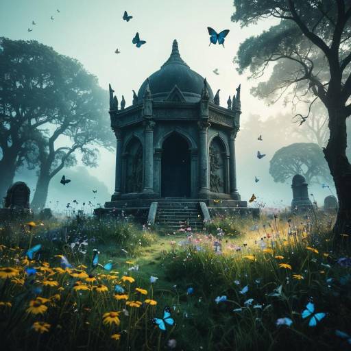 Enchanting Elf in a Mystical Meadow