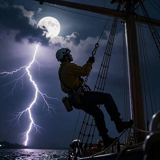 Boatswain Grappling Mast in Tempest