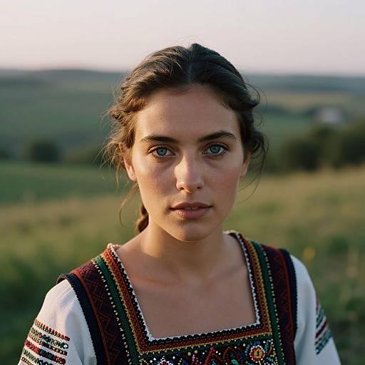 Photorealistic Portrait of Hispanic Woman