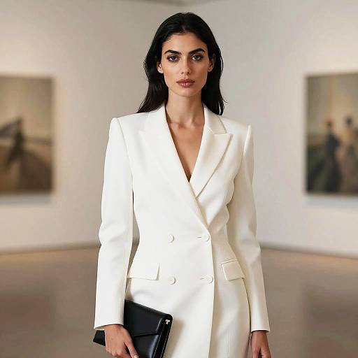 Editorial High Fashion at Art Gallery