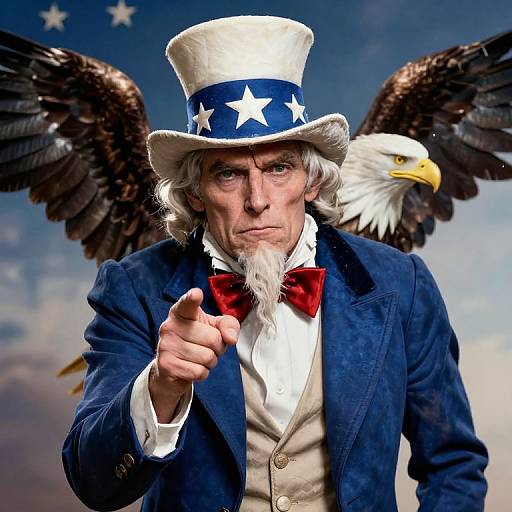 Uncle Sam and Majestic Eagle
