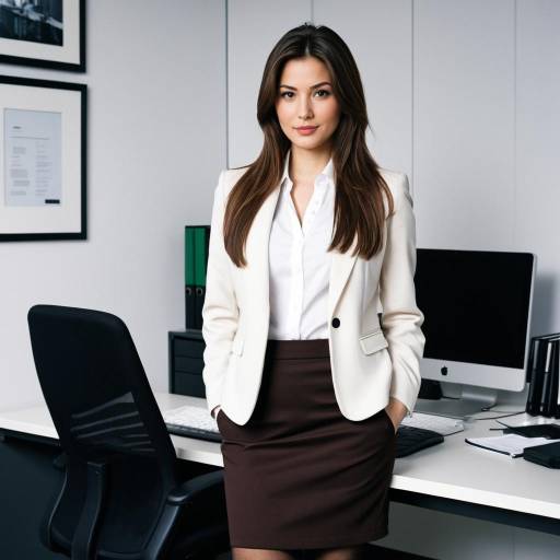Stylish Winter Office Outfit for Women