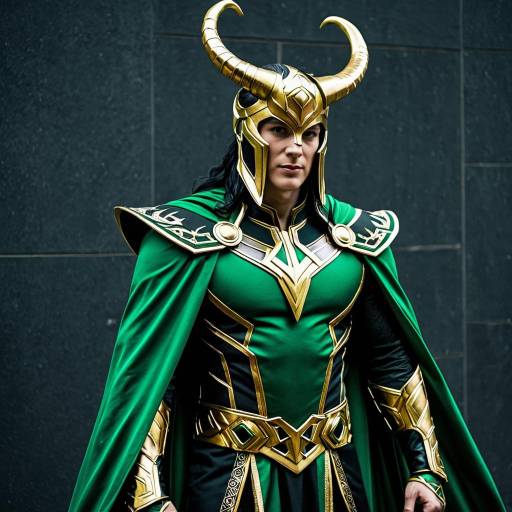 Captivating Loki Cosplay Costume Design