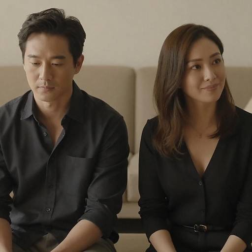 Intimate Indoor Portrait of a Couple