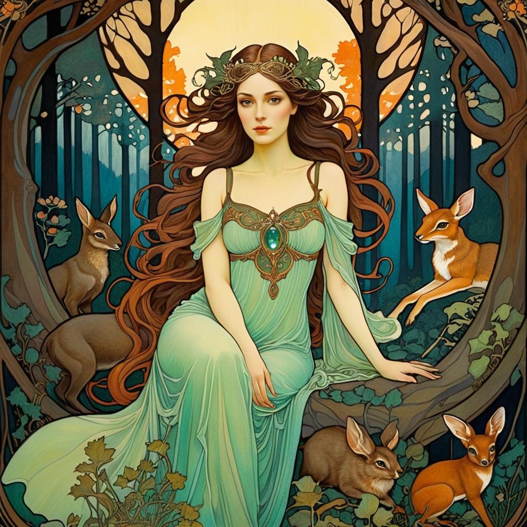 Enchanting Sleepy Hollow Fantasy Art