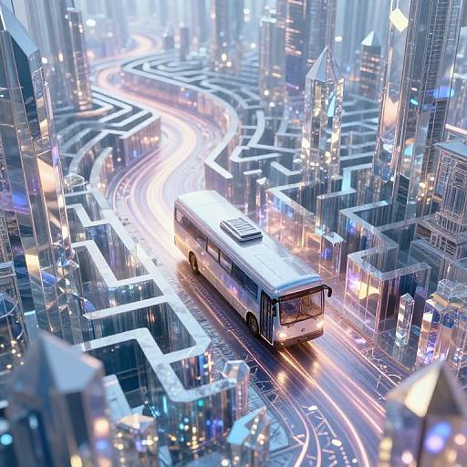 Magicbus in Crystal Light City