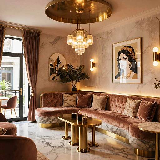 Modern Playboy Clubhouse by Kelly Wearstler