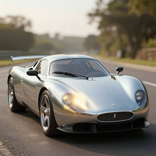 Art Deco Super Sports Car Masterpiece