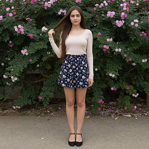 Realistic Woman in Fancy Dress