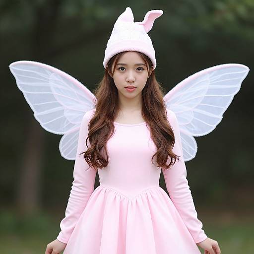 Realistic Pink Tooth Fairy Costume