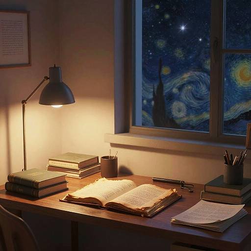 Filosofia-Inspired Modern Study Room