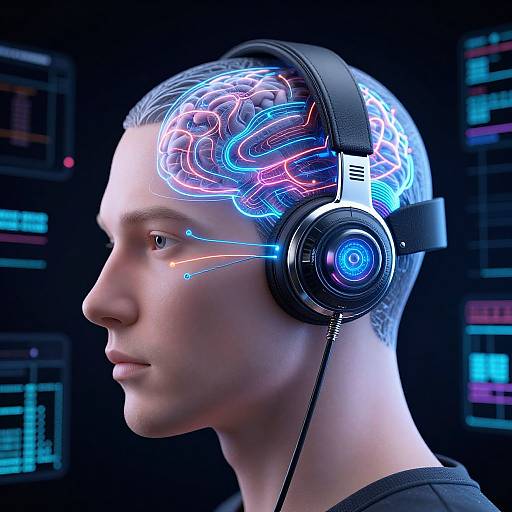 Futuristic Neurophone with Neural Interface