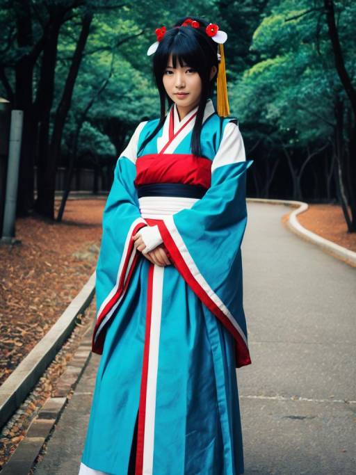 Realistic Kagura Mikazuchi Cosplay Photo