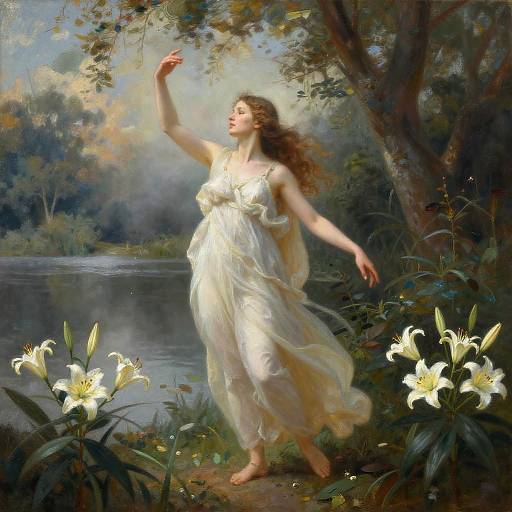 Ethereal Leda by Lakeside Mist