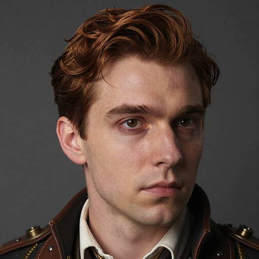 Steampunk Portrait with Three-Point Perspective