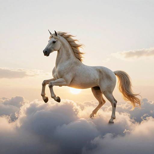 Radiant Pegasus at Cloud Top Sunrise