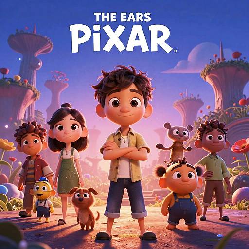 Pixar-Style AI Movie Poster Generator