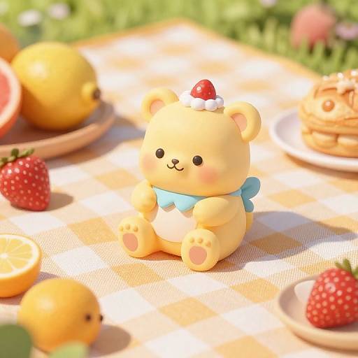 Twinky Picnic with Vibrant Fruits