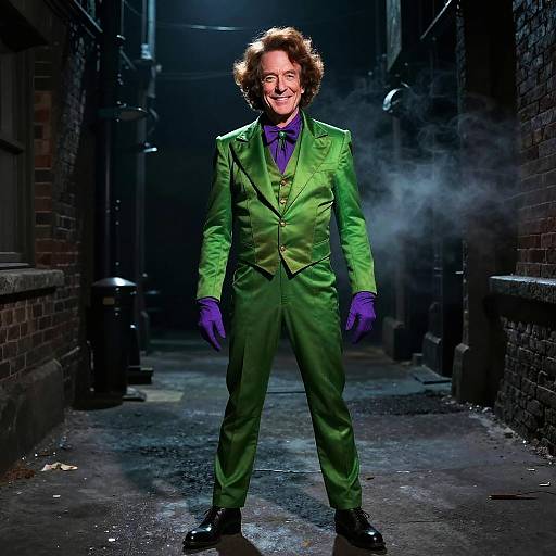 Robin Williams as The Riddler