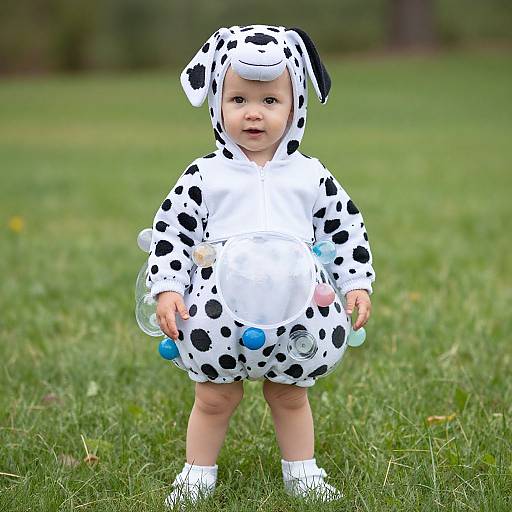 Toddler Dalmatian Bubble Costume