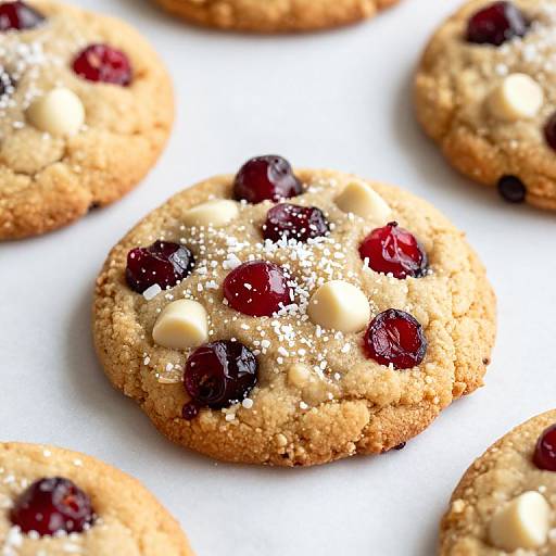 Cranberry White Chocolate Oatmeal Cookies