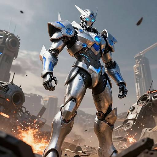 Celebron Futuristic Cybernetic Warrior