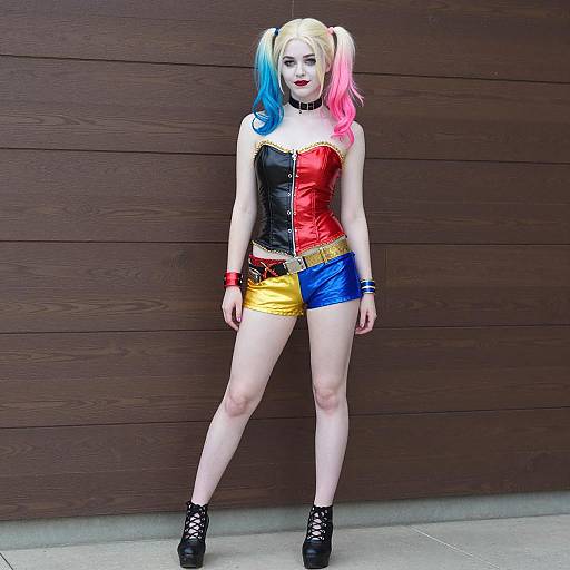 Harley Quinn Female Cosplay Full Body