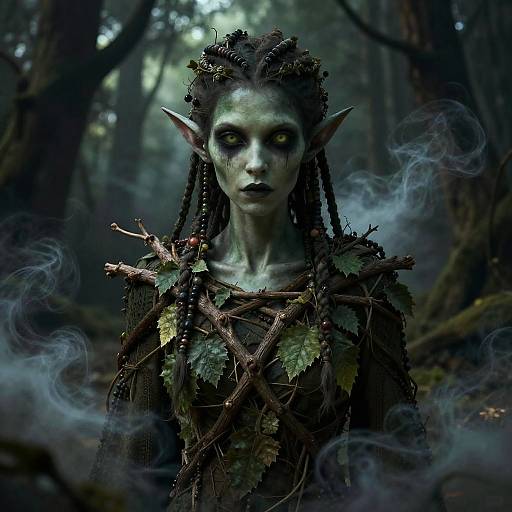 Haunted Forest Sentinel Illustration