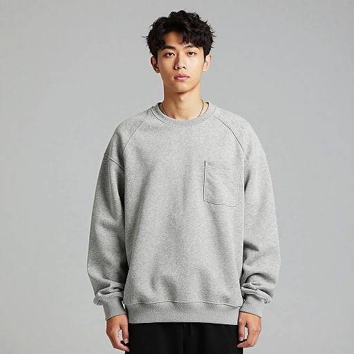 Confident Young Man in Minimalist Fashion