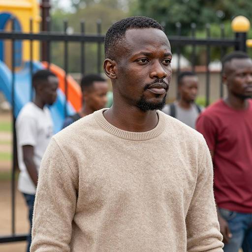 Casual Portrait of a Stylish Man