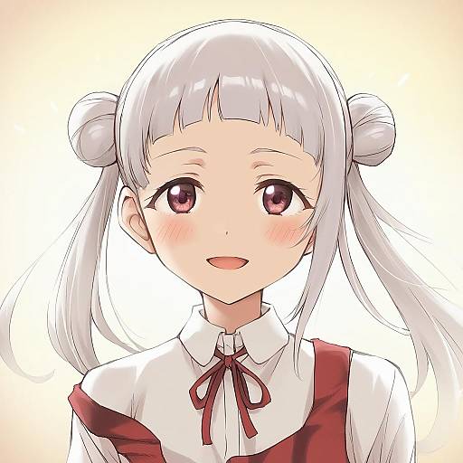 Illustration of Arashi chisato, love live! in the style of Mosha