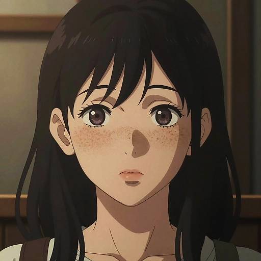 Cinematic Anime Girl with Depth of Field