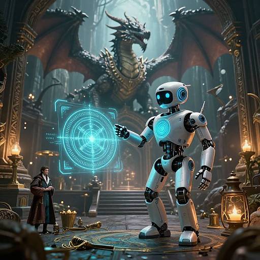 Futuristic AI Dungeon Master Assistant