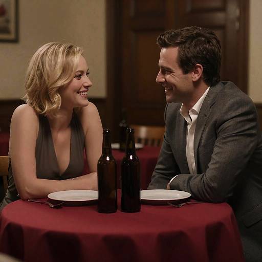 Intimate Dinner at a Cozy Restaurant