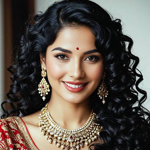 Stylish Indian Wear with Jewelry Focus