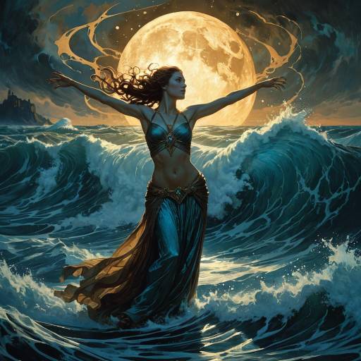 Tsunami Spirit Embracing the Sea