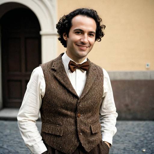 Charming 1930s Guido Cosplay Inspired Look