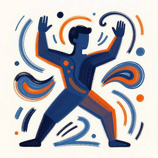 Kinesica-Inspired Abstract Gesture Art