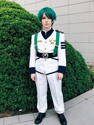 Cosplay photo of allelujah haptism. Costume clothes