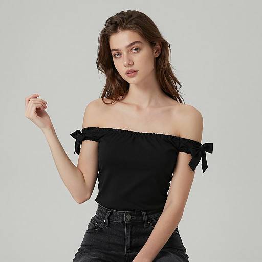 Portrait of a Young Woman in Bows