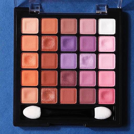 Colorful Eyeshadow Palette with Applicators