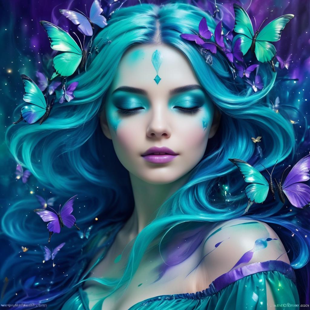 Ethereal Fantasy Portrait of a Woman