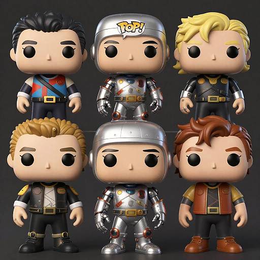 Futuristic AI Funko Vinyl Figurines