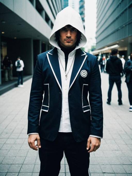 Realistic Man in ARIA Cosplay Costume