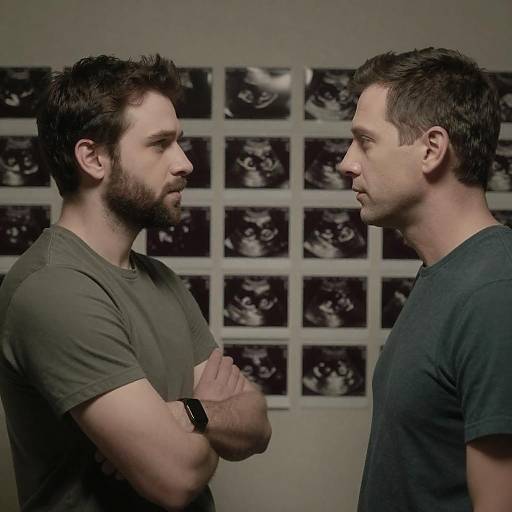 Confrontation in a Dimly Lit Room