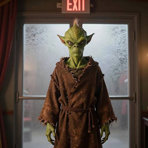 Alien Encounter by the Frosted EXIT