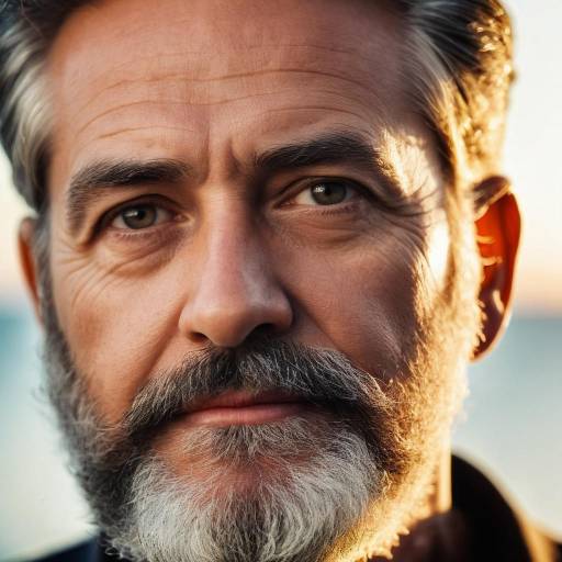 Elegant Portrait of a Mature Man