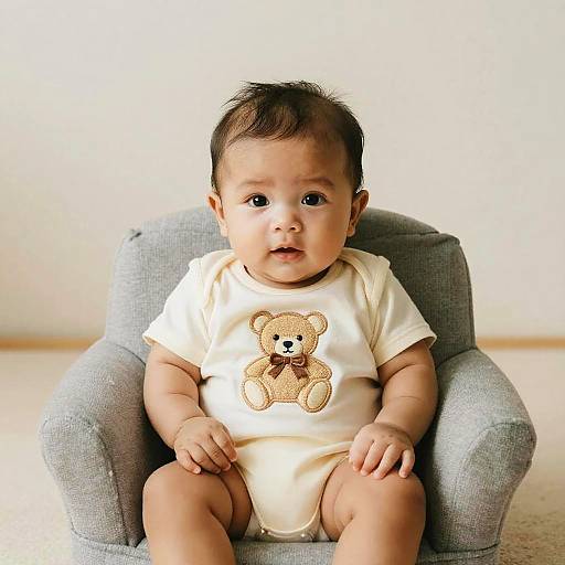 Studio Portrait of Baby Boy
