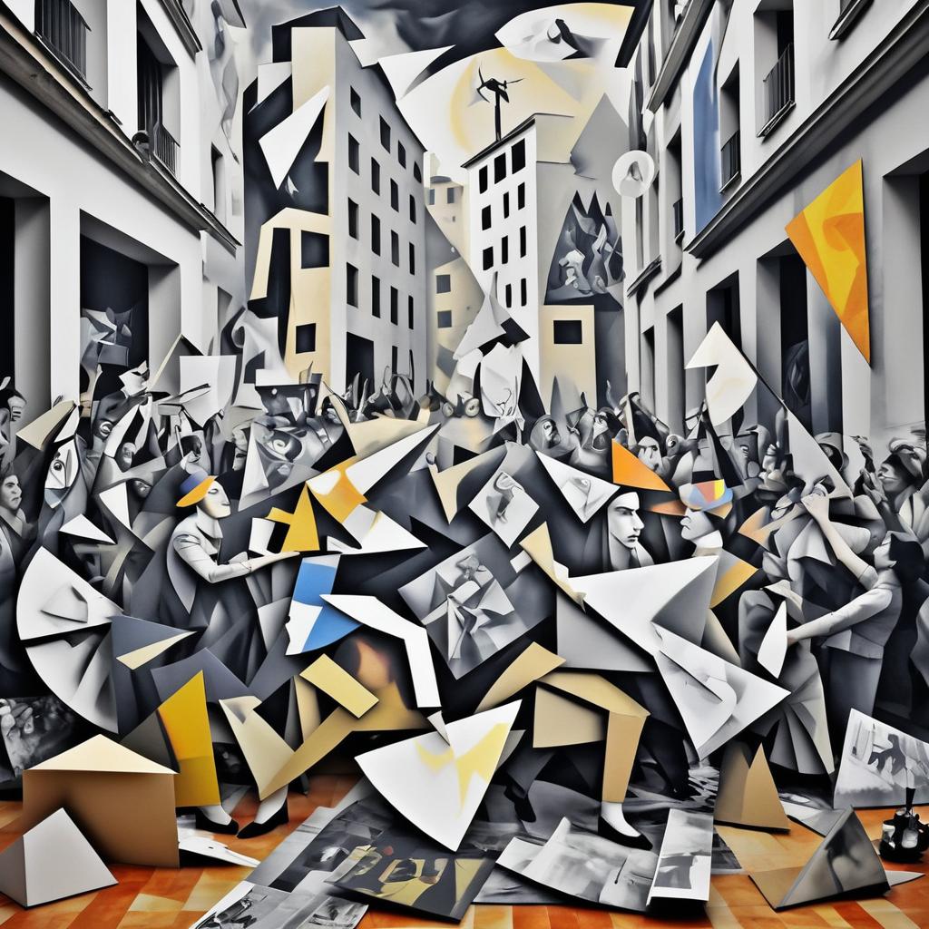 Modern Twist on Picasso's Guernica